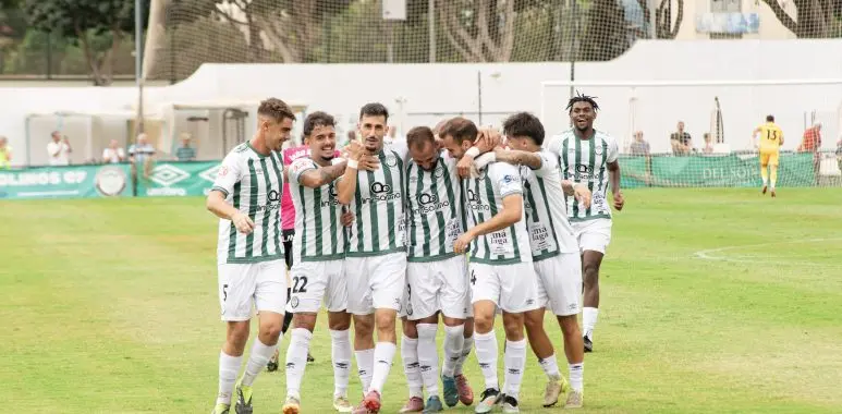 El Juventud Torremolinos celebrando un gol / Juventud Torremolinos