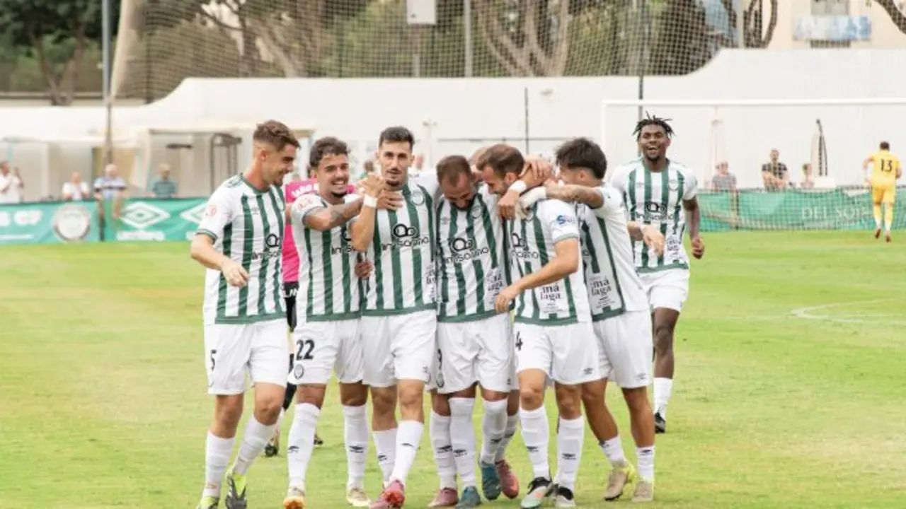 El Juventud Torremolinos celebrando un gol / Juventud Torremolinos