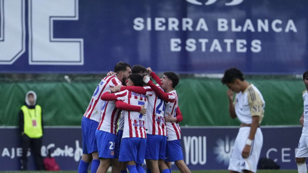 El Atl&eacute;tico Madrile&ntilde;o celebrando el gol de Jano / AtletiAcademia en X
