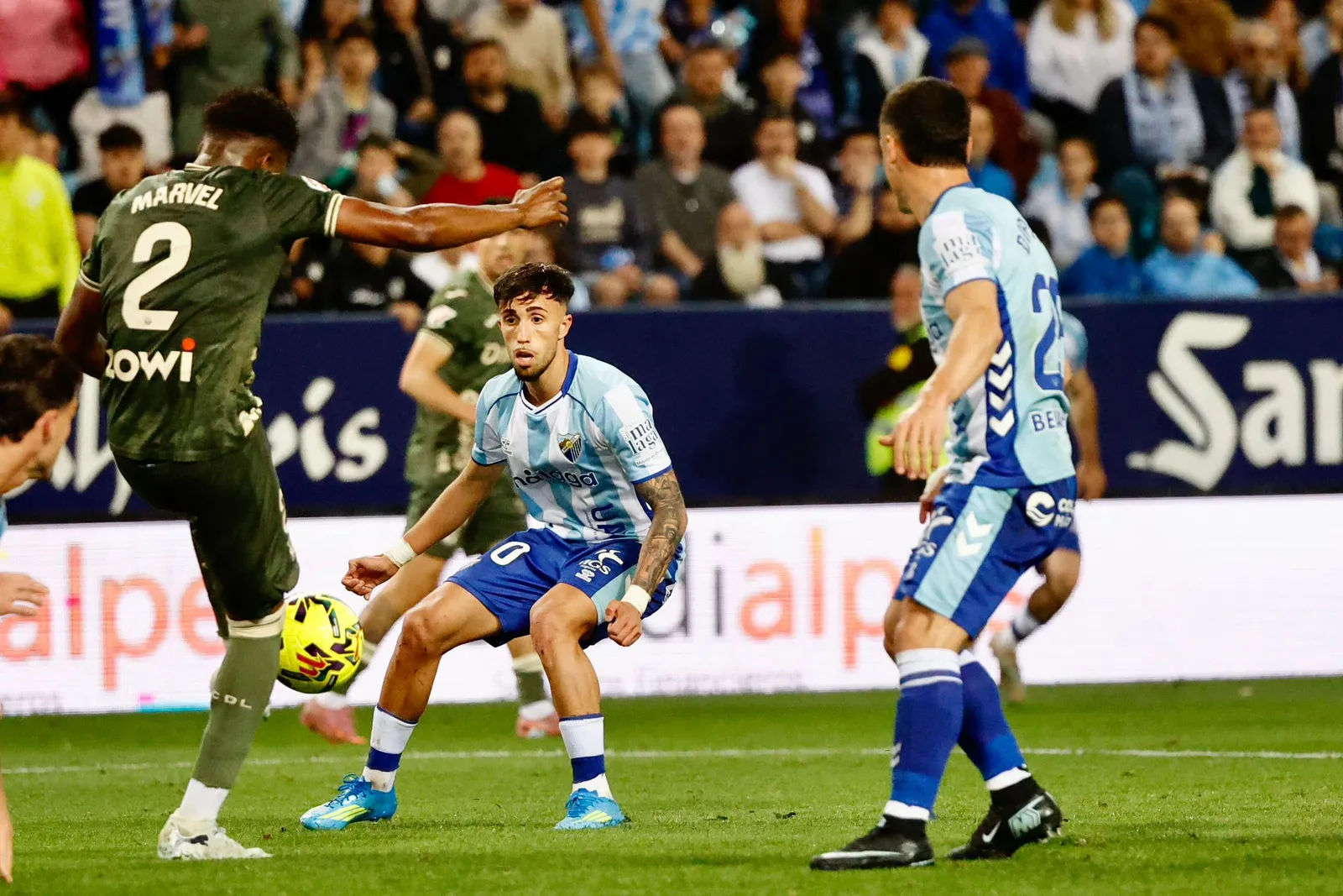 Lance de juego / Foto: Málaga Hoy (Carlos Guerrero)
